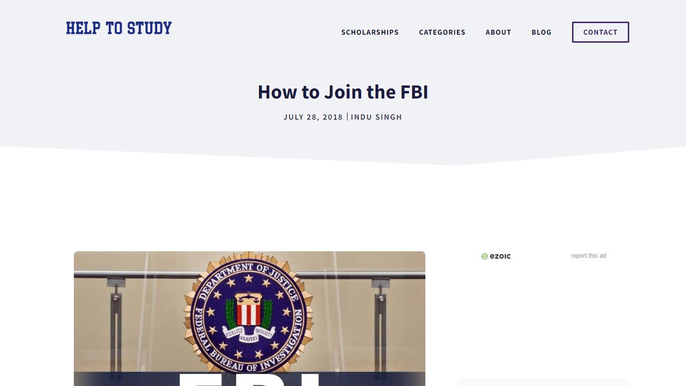 How to Join the FBI - 2022 HelpToStudy.com 2023